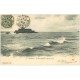 carte postale ancienne 35 SAINT-MALO. Fort National 1905