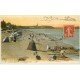 carte postale ancienne 35 SAINT-MALO. Grande Grève 1914