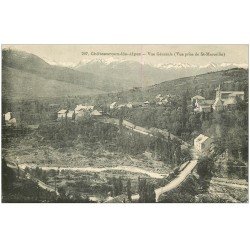 carte postale ancienne 05 CHATEAUROUX-les-ALPES. Le Village vu de St-Marcellin 1924