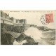 carte postale ancienne 35 SAINT-MALO. Plage Tempête 1905