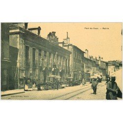 01 PONT-DE-VAUX. Mairie et Vendeurs de Quatre-Saisons