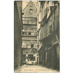 carte postale ancienne 35 SAINT-MALO. Rue Gouin-de-Beauchêne