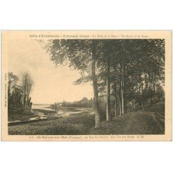 carte postale ancienne 35 SAINT-SERVAN. Bois Troctin