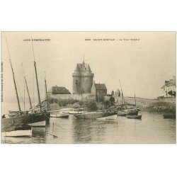 carte postale ancienne 35 SAINT-SERVAN. Tour Solidor vers 1900