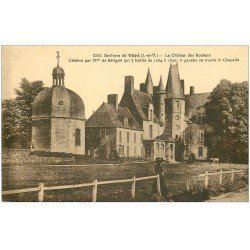 carte postale ancienne 35 VITRE environs. Château Rochers vers 1900 n°3300