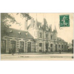 35 VITRE. La Gare 1909