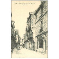 carte postale ancienne 35 VITRE. Rue Poterie