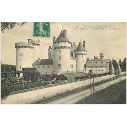 carte postale ancienne 36 ARGENTON. Château Chabenet 1910