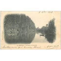 carte postale ancienne 36 ARGENTON. Nappe Paumulle 1903