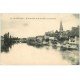 carte postale ancienne 36 ARGENTON. Pont Neuf 1918