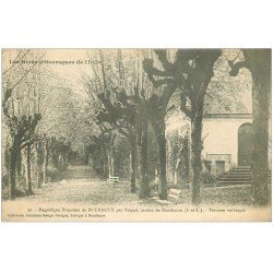 carte postale ancienne 36 BOURROUX. Propriété par Veigné 1916