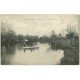 carte postale ancienne 36 BUZANCAIS. Ballade en barque 1916