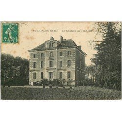 carte postale ancienne 36 BUZANCAIS. Château Bonneau 1910