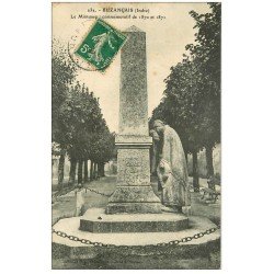 carte postale ancienne 36 BUZANCAIS. Monument 1911