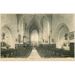 carte postale ancienne 36 CHABRIS. Eglise. Chapelles