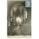 carte postale ancienne 36 CHABRIS. Eglise. Nef 1932