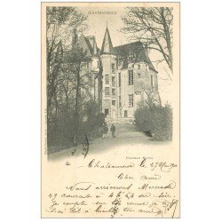 carte postale ancienne 36 CHATEAUROUX. Château Raoul 1901