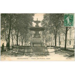 carte postale ancienne 36 CHATEAUROUX. Fontaine Mijotte 1909