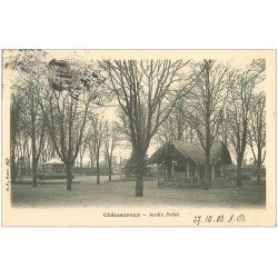 carte postale ancienne 36 CHATEAUROUX. Jardin Public 1903