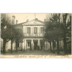 36 CHATILLON. Hôtel de Ville animé 1904