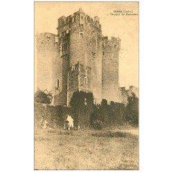 carte postale ancienne 36 CIRON. Donjon Romefort 1936