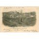 carte postale ancienne 36 CLUIS. Pont sur Bouzanne 1902