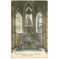 carte postale ancienne 36 ISSOUDUN. Basilique. Chapelle 1925