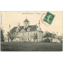 carte postale ancienne 36 JEU-LES-BOIS. Le Château 1909