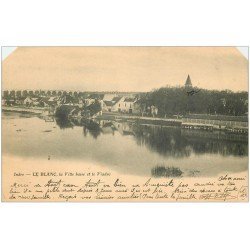 carte postale ancienne 36 LA BLANC. Viaduc 1902