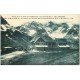 carte postale ancienne 05 LE LAUTARET. Chalet Restaurant du PLM et Glacier de l'Homme 1926 (plissure)...