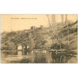 carte postale ancienne 36 LE PIN. Moulin et Villas 1927