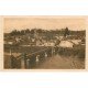 carte postale ancienne 36 MERIGNY. Le Pont et Village n°1