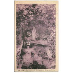 carte postale ancienne 36 PELLEVOISIN. Grotte 1948
