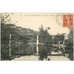 carte postale ancienne 36 PONT DU PALIS