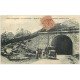 carte postale ancienne 05 LE LAUTARET. Diligence à l'entrée du Tunnel 1916