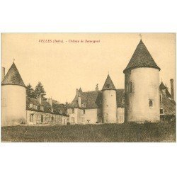 carte postale ancienne 36 VELLES. Château Beauregard