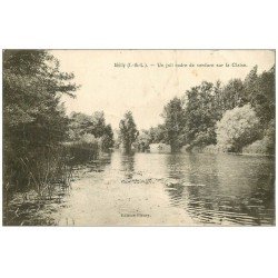 carte postale ancienne 37 ABILLY. La Claise (état moyen)...