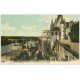 carte postale ancienne 37 AMBOISE. Château Terrasse 1918