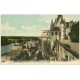 carte postale ancienne 37 AMBOISE. Château Terrasse 1918