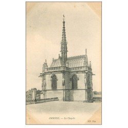 carte postale ancienne 37 AMBOISE. La Chapelle ND Phot 35