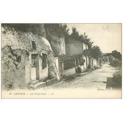 carte postale ancienne 37 AMBOISE. Troglodytes