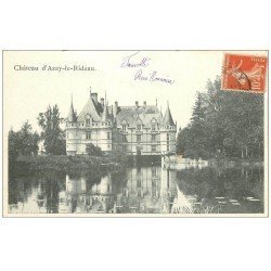 carte postale ancienne 37 AZAY-LE-RIDEAU. Château