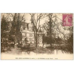 carte postale ancienne 37 AZAY-LE-RIDEAU. Château et Parc