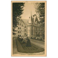 carte postale ancienne 37 AZAY-LE-RIDEAU. Château l'Allée