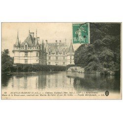 carte postale ancienne 37 AZAY-LE-RIDEAU. Château LL 80