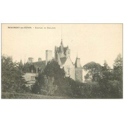 carte postale ancienne 37 BEAUMONT-EN-VERON. Château Coulaine