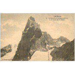 carte postale ancienne 05 MASSIF DE LA MEIJE vue de l'Arête Est du Rateau