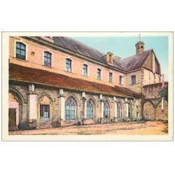 carte postale ancienne 37 BOURGUEIL. Cloître Abbaye