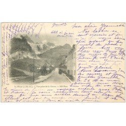 carte postale ancienne 05 MASSIF DE LA MEIJE vue prise de la Grave 1902
