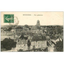 carte postale ancienne 37 BOURGUEIL. Vue générale 1912